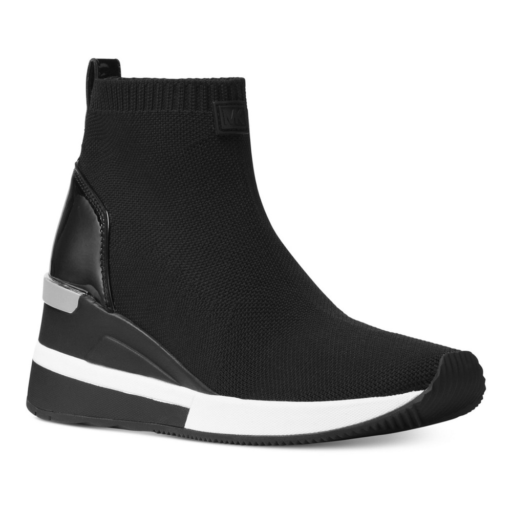 COPY - Michael kors Skyler Wedge Bootie Sock Sneakers